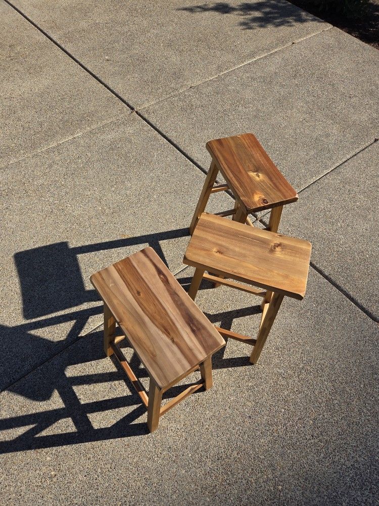 Wooden Bar Stools