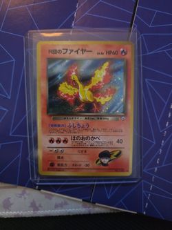 Moltres Japanese Holo