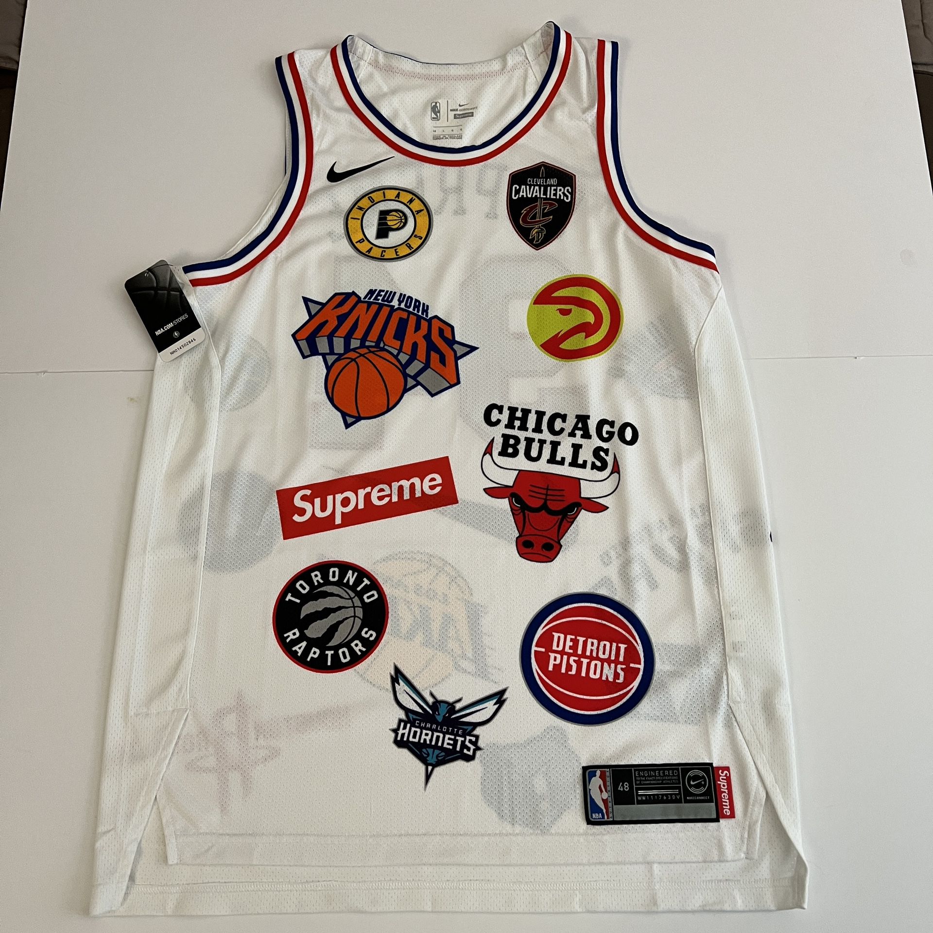Supreme Nike/NBA Teams Authentic Jersey - Black - Used – Grails SF
