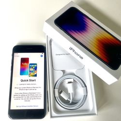 Apple iPhone SE 3rd Gen 64GB Unlocked Very Good Condition - Midnight / Black
