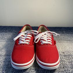 VANS Red “Used” Size 6.5 ($30)
