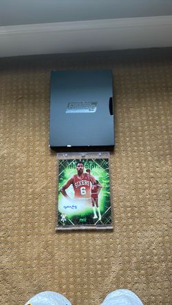 Julius Erving 8x10 Green 53/99 Under Wraps Emanate