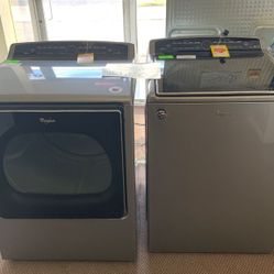 WHIRLPOOL DRYER AND WASHER WEDDC WTWDC 🤙 M814G