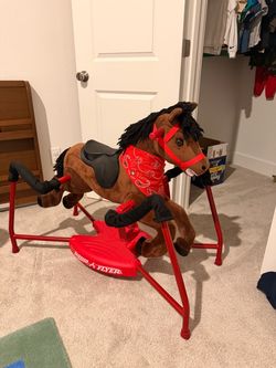 Radio Flyer Riding Horse Plush