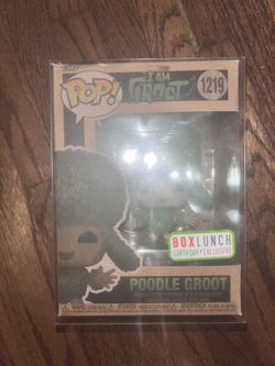 Earth day Boxed Lunch Exclusive Poodle Groot Funko Pop