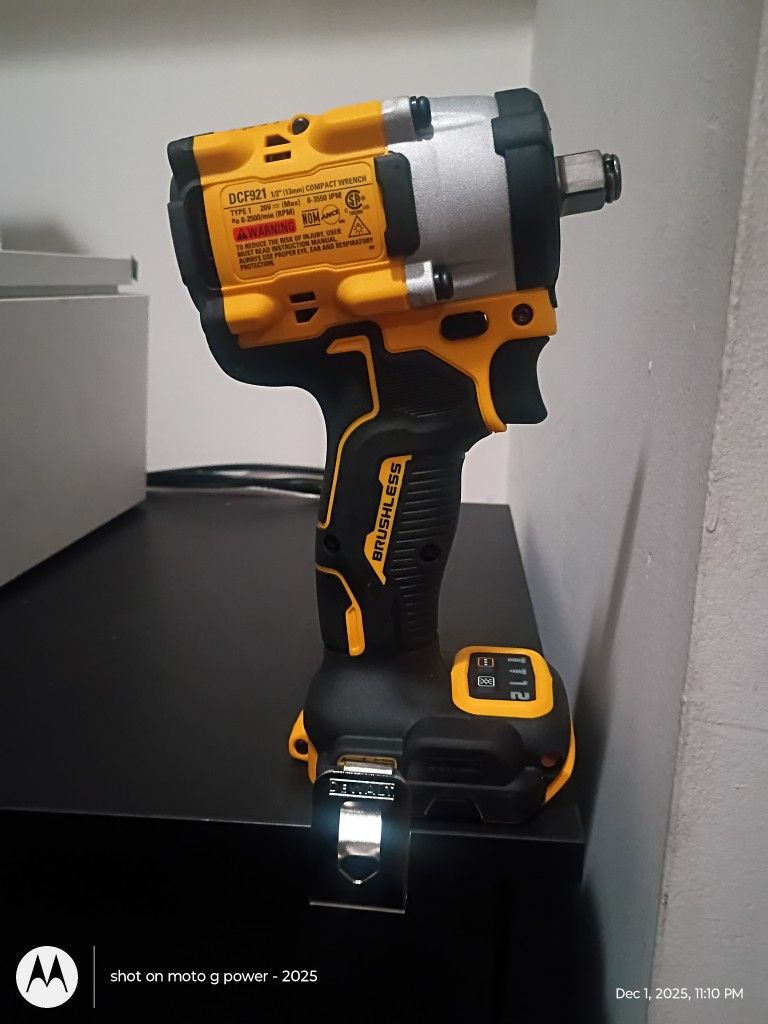 DeWalt 20 V 1/2 In Atomic Compact Impact Hog Ring Anvil( Automotive)