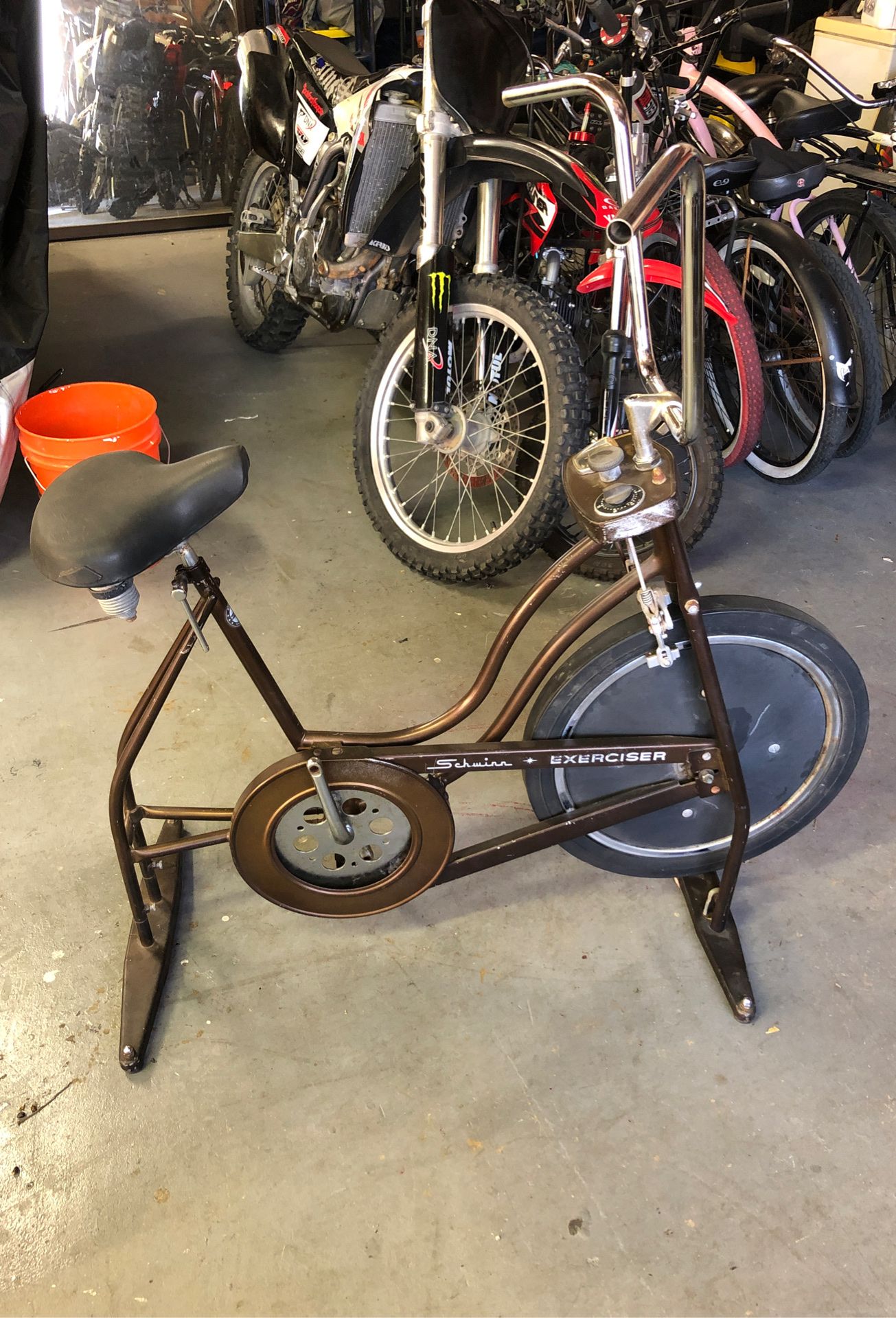 schwinn exercise bike vintage