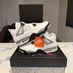 Jordan 4 White Cement 