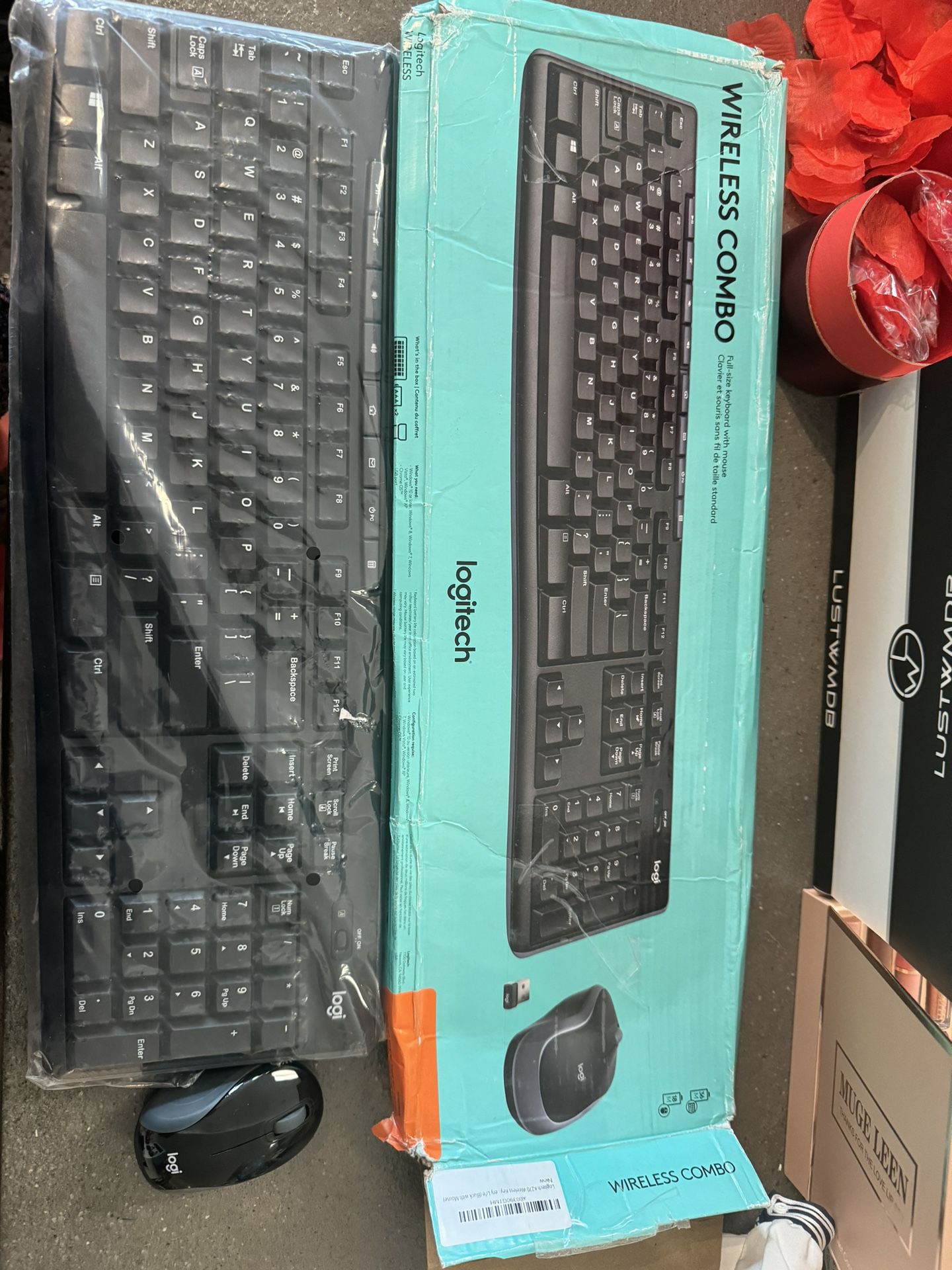 wireless keyboard and mouse combo Logitech