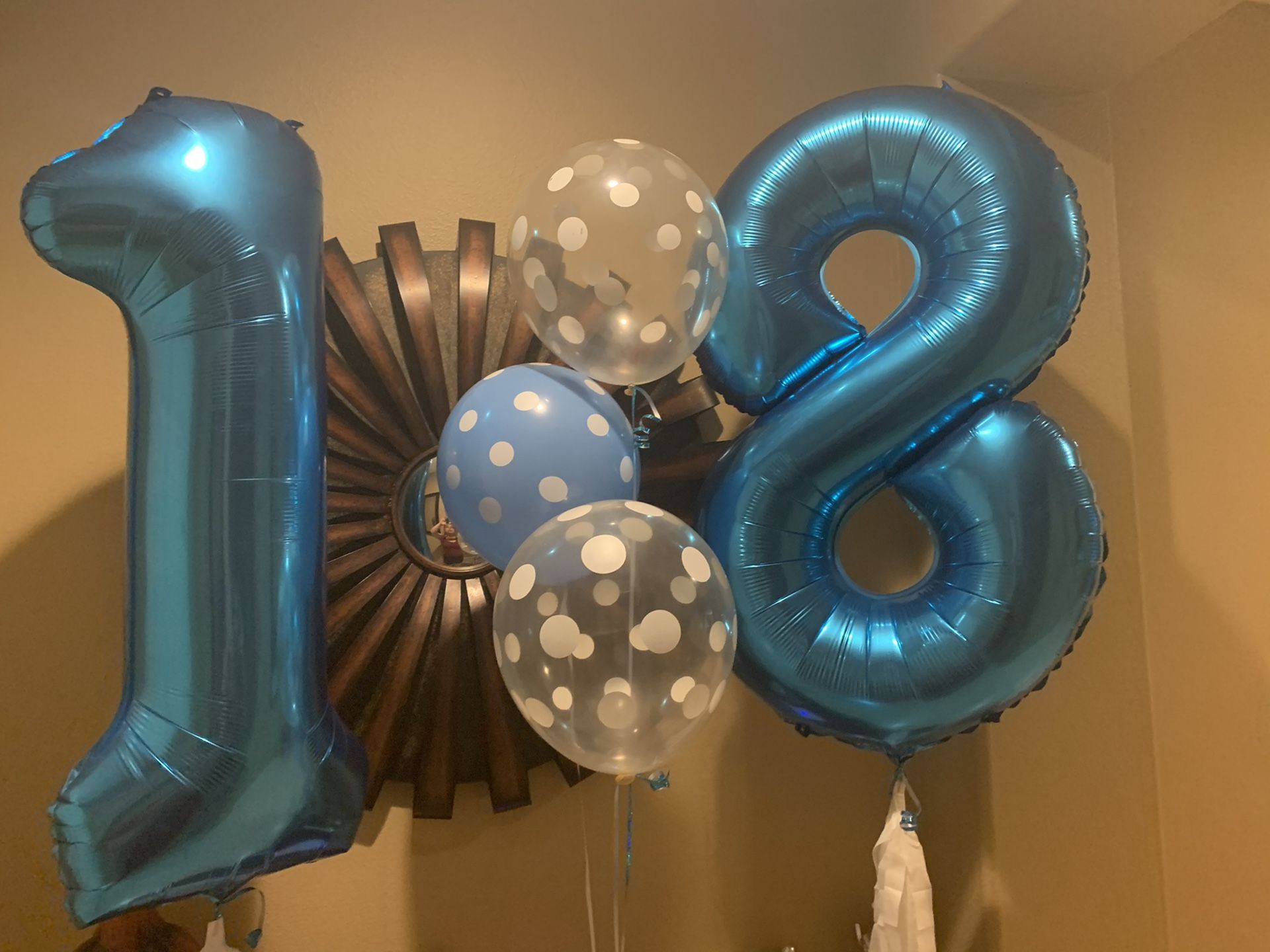 Number balloons 40”