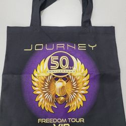 Journey VIP tote 50th anniversary freedom tour NEW tote bag