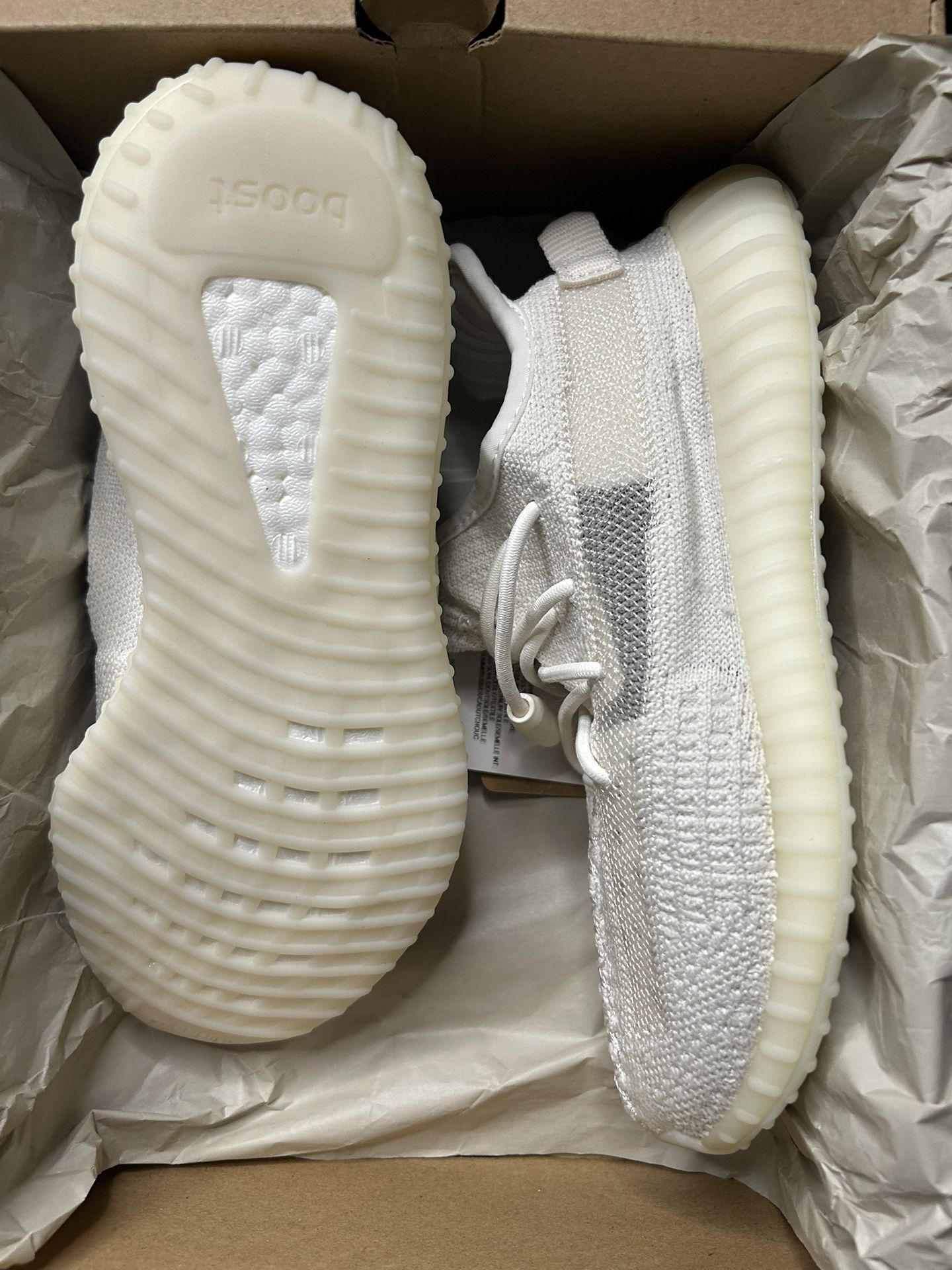 Adidas Yeezy 350 Bone Size 2y New