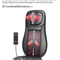 Snailax shiatsu Neck & Back Massager with Heat