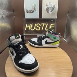 Air Jordan 1 Mid (PS) 'Pastel' Sz 2.5Y