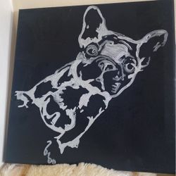 Painting Bull dog 