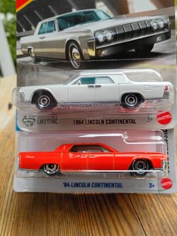 64' Lincoln Continental hotwheels & matchbox