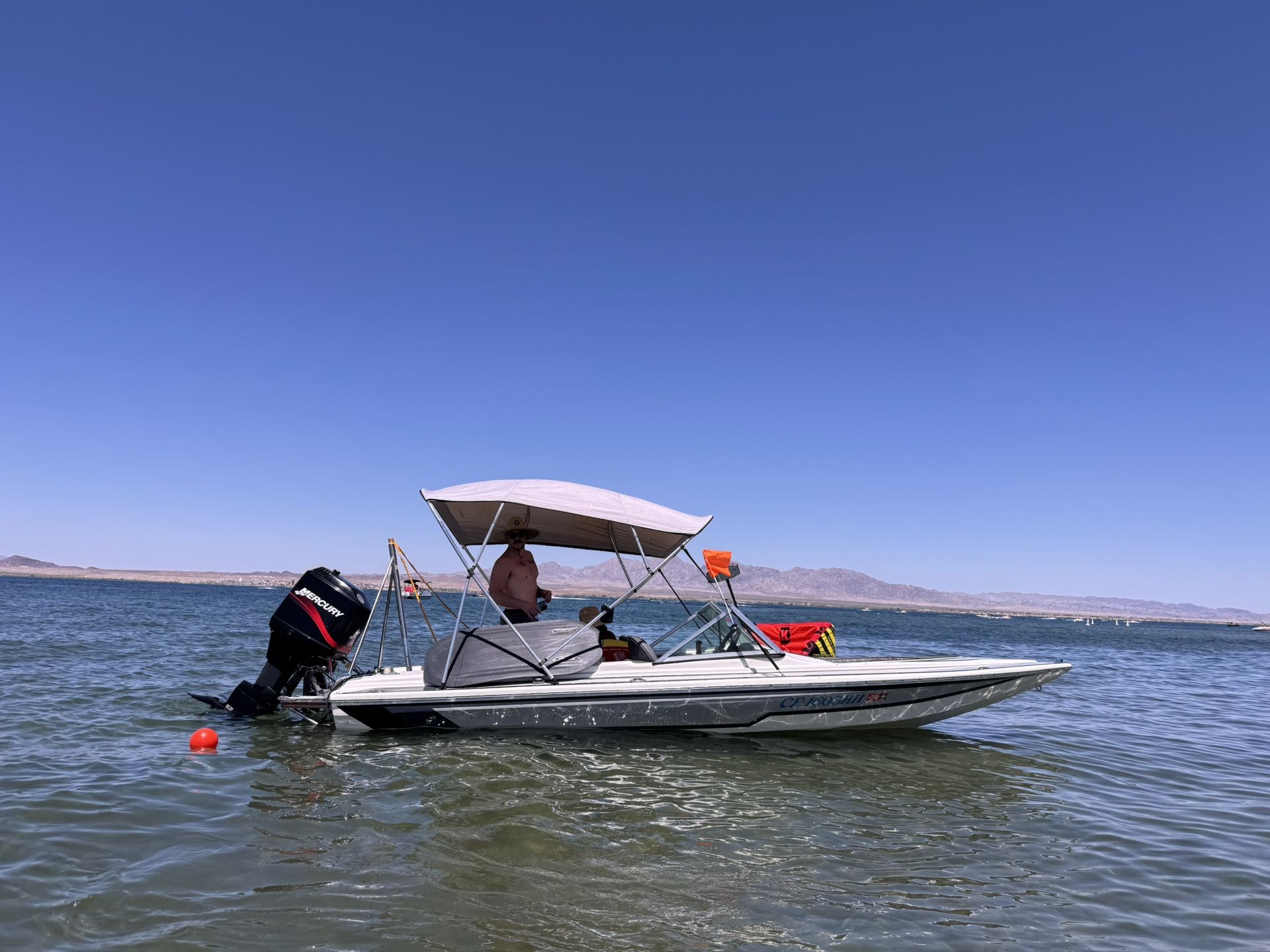 1989 Open bow Marlin Boat