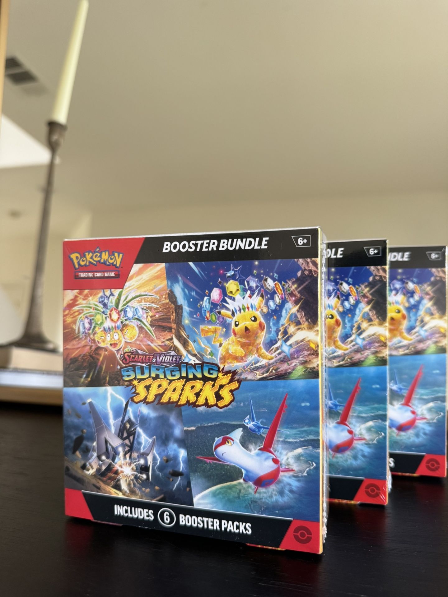 Pokémon Surging Sparks Booster Bundle