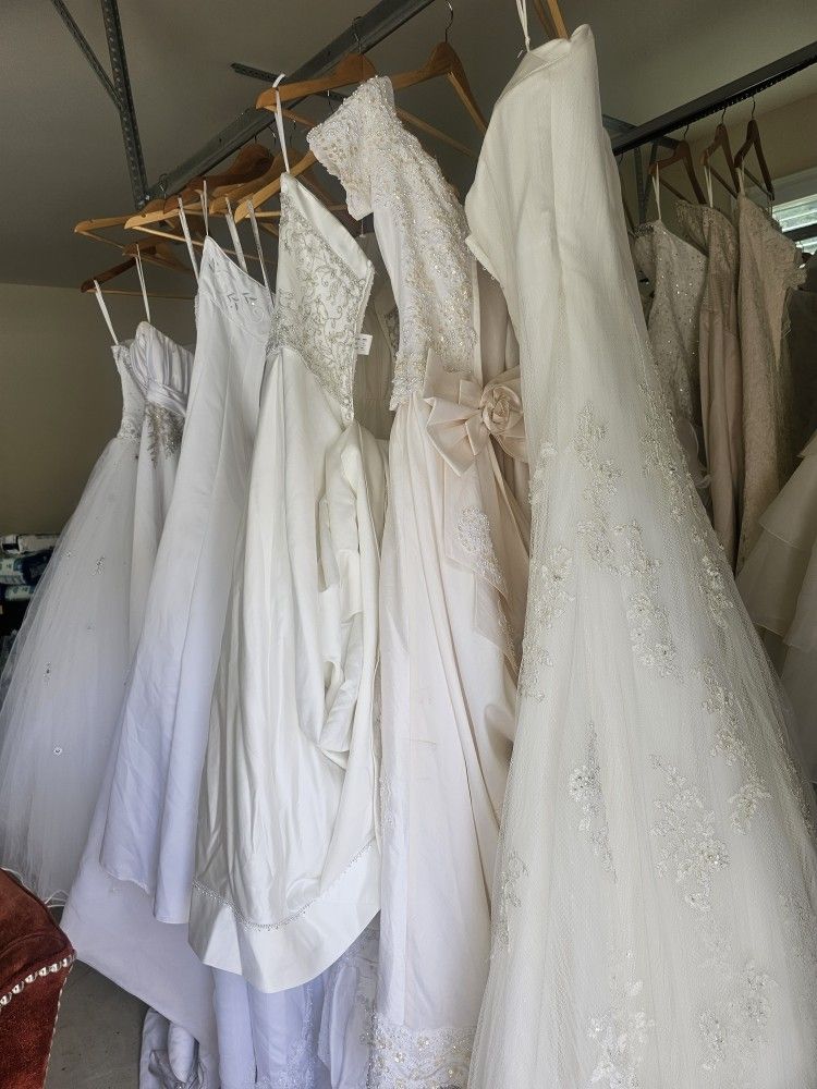 Wedding Dresses - White, Champagne, Vintage, Lace, Mermaid, Etc