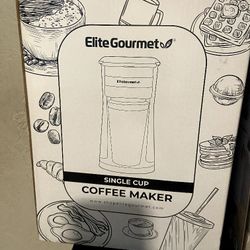 Elite Single Cup Coffee Maker