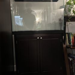 29 Gal Fish Tank With Stand. 