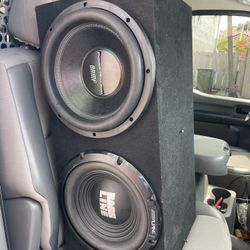 2 10 Inch Speakers 