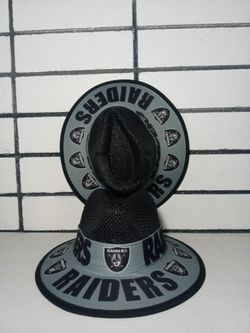 Raiders Fedora Hat Adjustable Fits All Size $25 Each