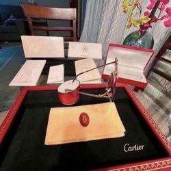 Vintage Cartier Sunglasses Mid 1980 /1990 100% Authentic 22 Karat Gold Plated Frames 