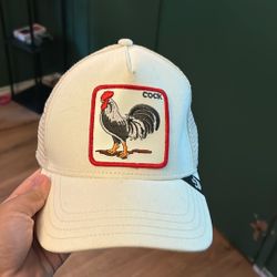 This Is One Of My Hats That I Bought Recently. It Is White And Red Very Nice Quality. I Just Personally Don’t Really Like It. Nothing’s Wrong With It.