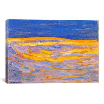 Dune l, 1909 Piet Mondrian Painting Print on Canvas