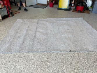 Piece of carpet light tan