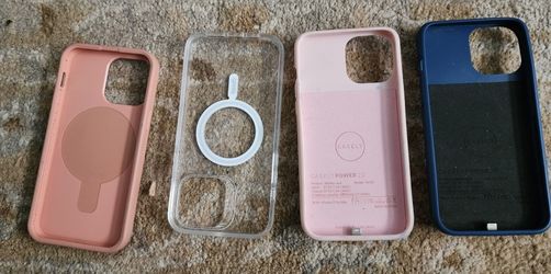 iPhone 14Pro Max Case Cover - 2 Rechargeable & 2 Regular Cases