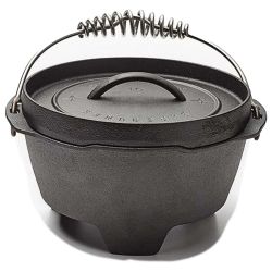Barebones 10" 4 Qt Cast Iron Dutch Oven - Brand New in Box