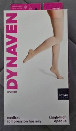 Donavan compression thigh high stockings