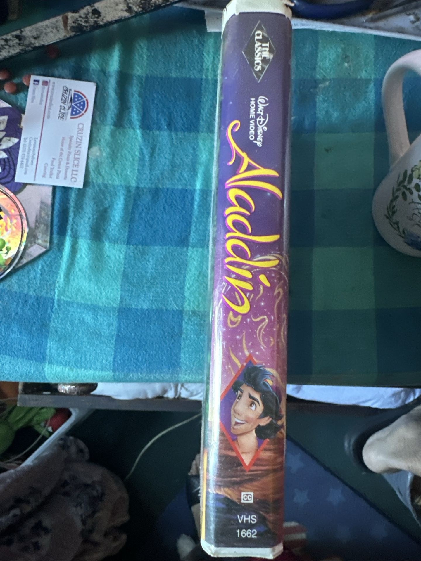 1993 Black Diamond VHS Aladdin Movie