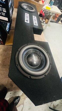 Orion Dual Subwoofer Enclosure Box