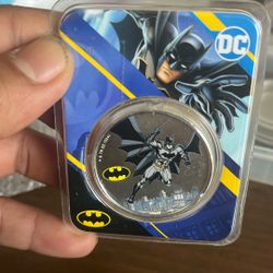 Batman 1oz Silver Ounce 