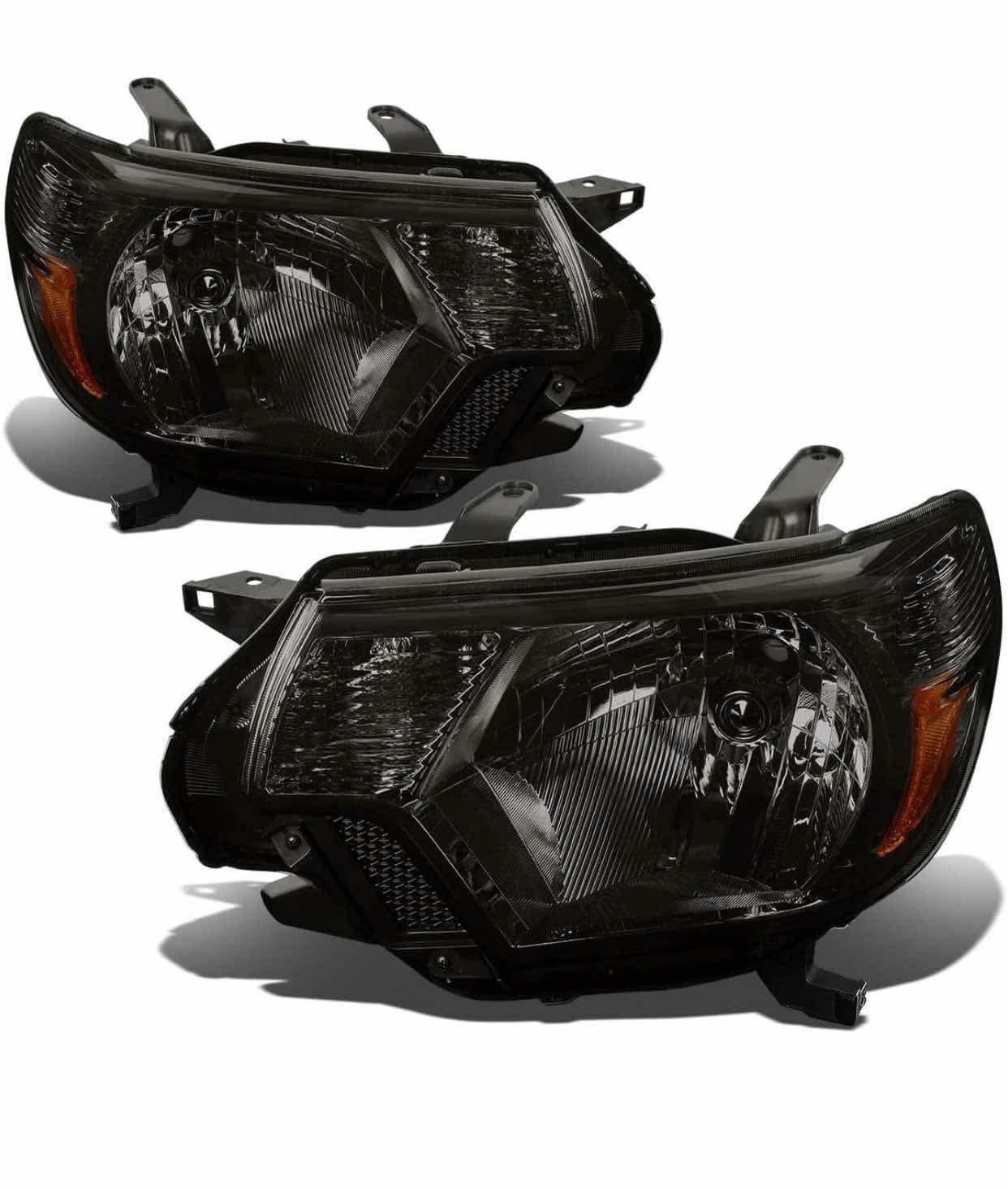 #HL-TAC12-BK Led C-Bar Projector Headlights for 2012-2015 Toyota Tacoma $80