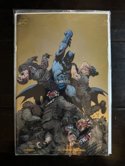 DCeased 1 - Greg Capullo Fan Expo Dallas - Gold Foil Variant In Poly Bag - NM+