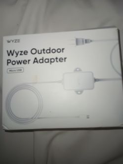 WYZE OUTDOOR POWER ADAPTER $10