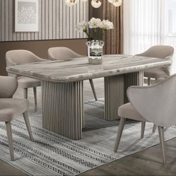 Dining Set Table With 6 Chairs 