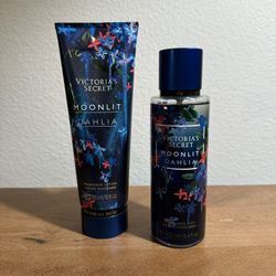 Victoria secret Moonlit Dahlia Fragrance Mist Lotion Set