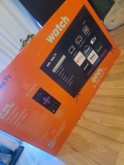 ONN 55″ Class 4K UHD Roku Smart TV
