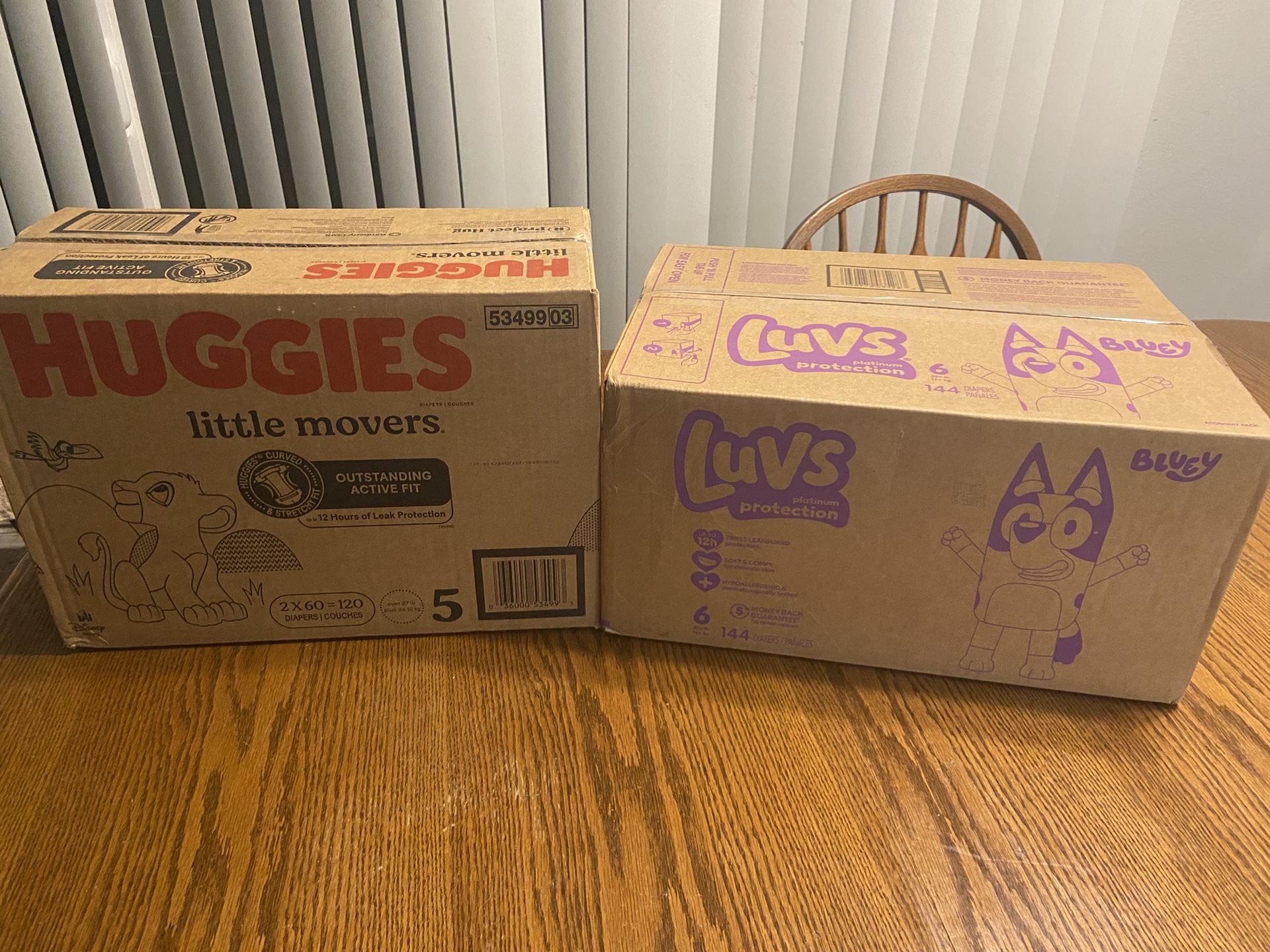Two box of brand new diaper