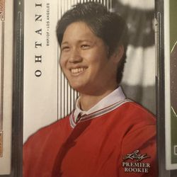 Ohtani Leaf Premier Rookie Card