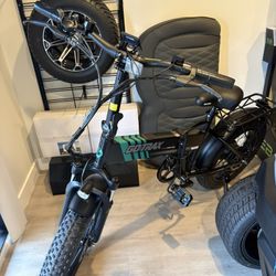 GOTRAX Z4 Pro Folding Fat Tire Electric Bicycle E-Bike