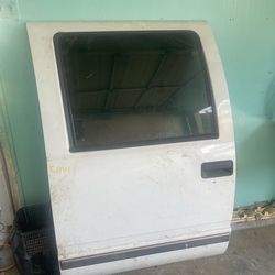 Suburban driver backseat door