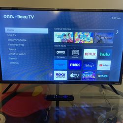 ONN 32-inch Roku Smart TV
