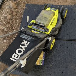 Ryobi 18+ Cordless Lawn Mower Great Condition 