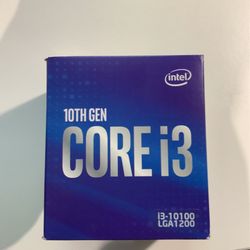 Intel i3-10100 CPU